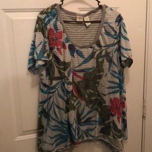Caribbean Joe blouse